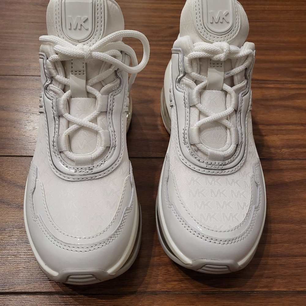 White sneakers